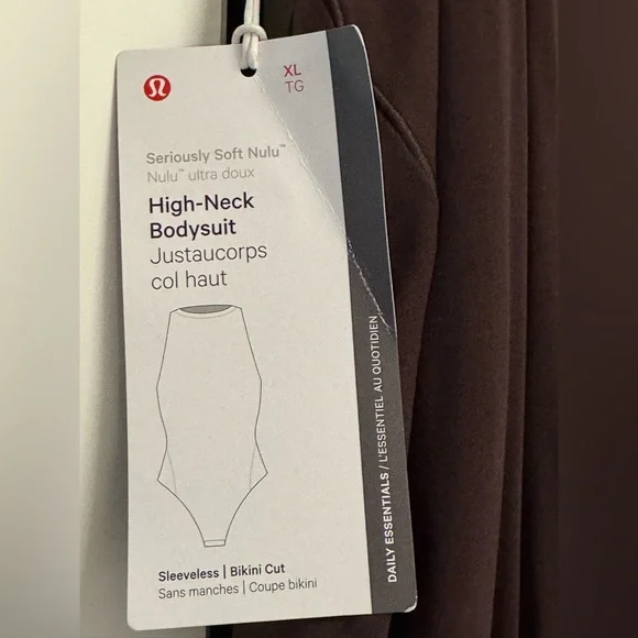 NWT!! lululemon Wundermost High Neck Bodysuit - Picture 4 of 11